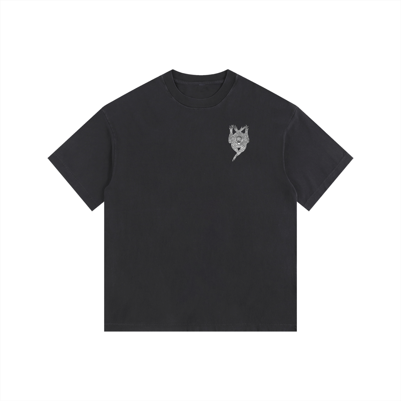 SERAPHIM v3 //Vintage Washed Oversized Cotton T-Shirt
