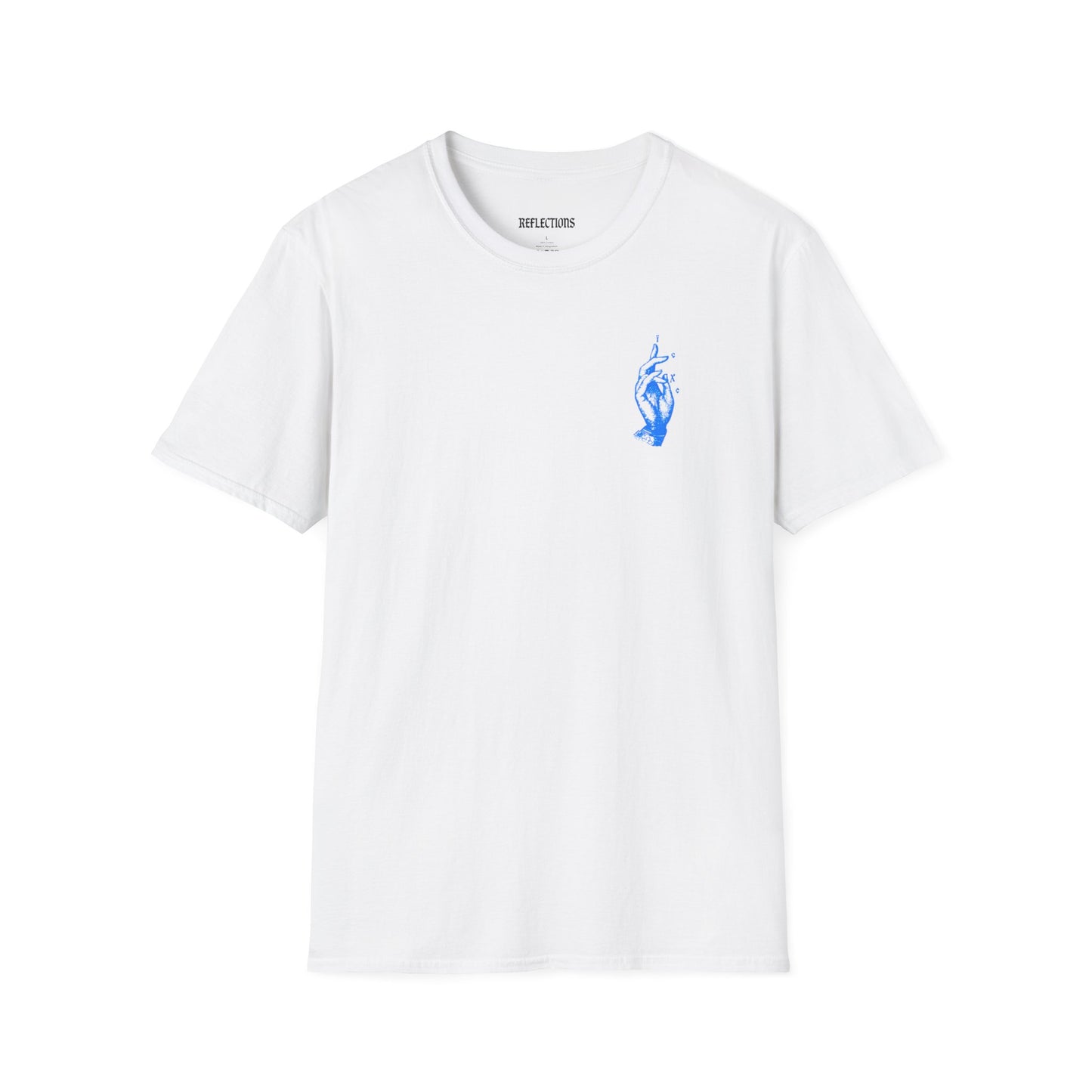 HAND OF BLESSING ☦️🏴-(white light weight T shirt)