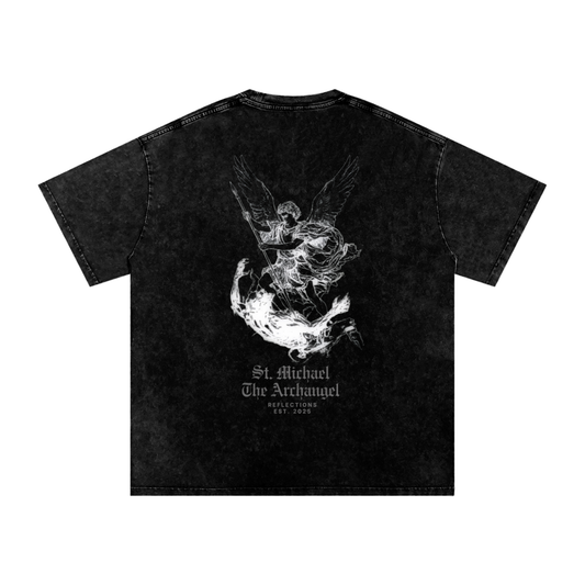 St. Michael the Archangel Oversized Cotton T-Shirt