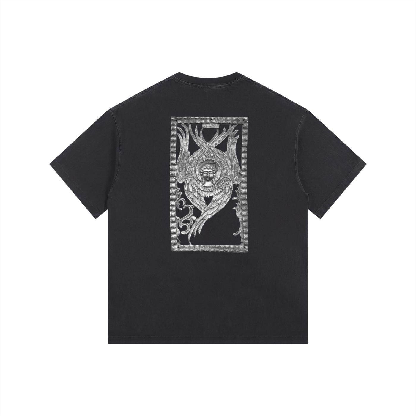 SERAPHIM v3 //Vintage Washed Oversized Cotton T-Shirt