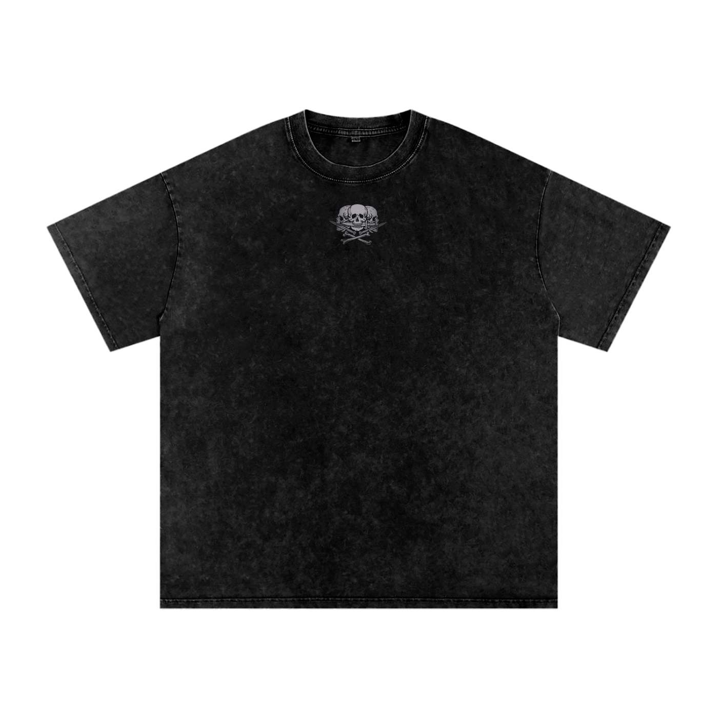 ORTHODOXY OR DEATH v2/Snow Washed Oversized Cotton T-Shirt