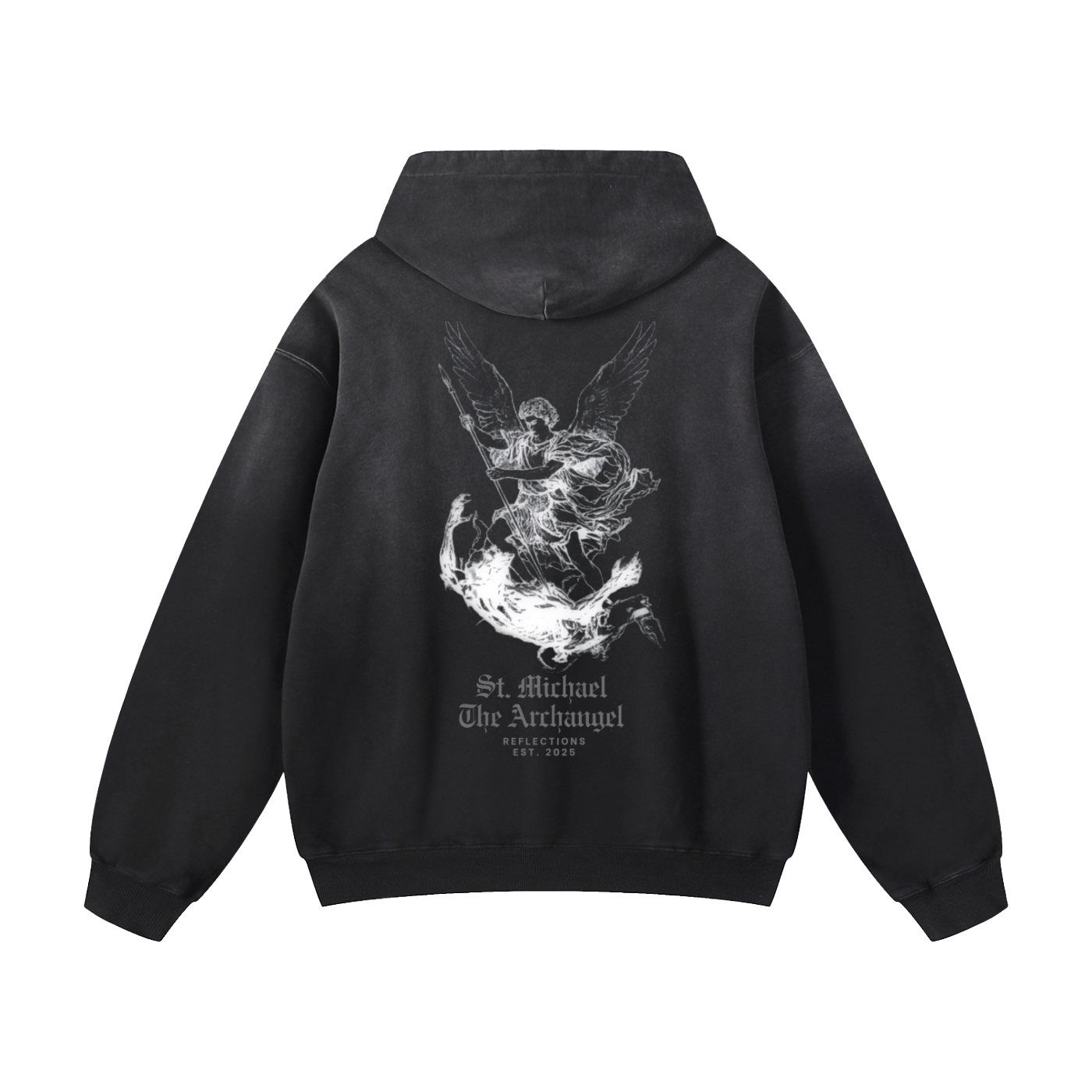 St. Michael the Archangel Sunfade Oversized Hoodie